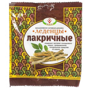 Леденцы лакричные 50г. /Вулкан НПП бад