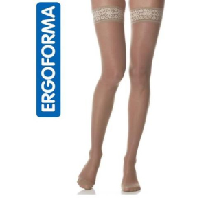 Эргоформа чулки компрессионные антиварикозные 1кл р2 тел 18-22мм /арт 211/