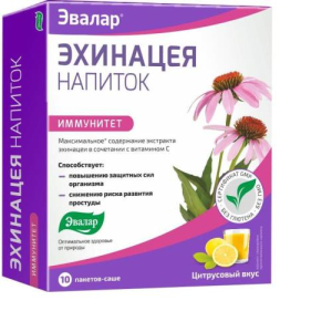 Эвалар эхинацея напиток №10 иммунитет (бад)