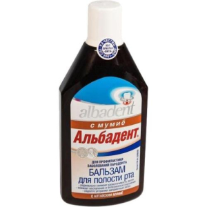 Альбадент бальзам для полости рта 400мл с мумие