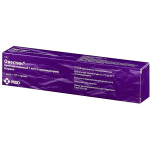 Овестин крем вагинальный 1мг/г 15г /в комплекте с аппликатором/