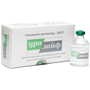 Уролайф протектор 50мл вязкоэласт стер д/слизистой мочевого пузыря (состав 1)