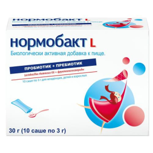 Нормобакт l порошок 3г №10 бад