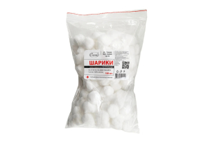 Емельян савостин ватные шарики №100 н/стер белые