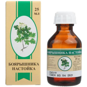 Боярышника настойка 25мл/бэгриф