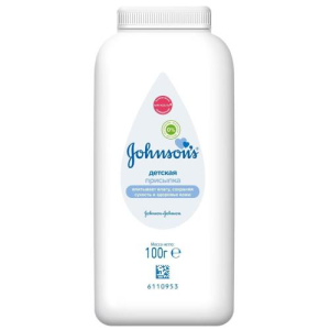 Джонсонс присыпка детская 100г