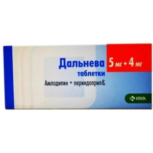 Дальнева таблетки 5мг + 4мг №90