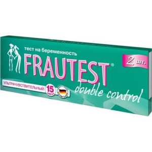 Фраутест дабл контроль тест для определения беременности №2
