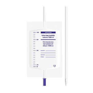 Апексмед мочеприемник 1000мл со спускным краном