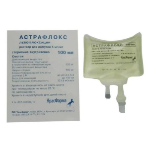 Астрафлокс раствор для инфузий 5мг/мл 100мл №1 контейнер