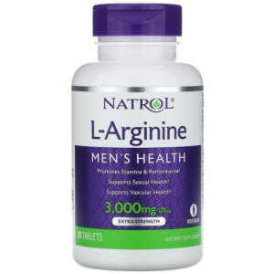 Натрол l-аргинин таблетки 3000мг №90 бад