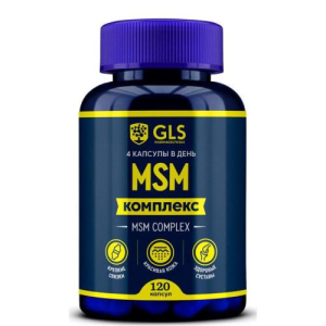 Джи эл эс мсм комплекс капсулы №120 бад