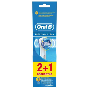 Орал би насадка для электрической зубной щетки №2 + 1 смен. precision clean