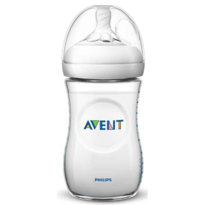 Авент натурал бутылочка полипропилен 260мл №1 соска медлен. поток 1мес +  /арт.scf033/17/