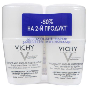 Виши дезодорант шариковый 50мл №2 д/чувст кожи 48ч