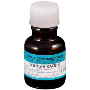 Зубные капли зубные 10мл