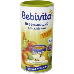 Бэбивита чай 200г гранулированный освежающий 5мес +