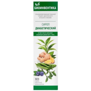 Биоинвентика сироп 250мл диабетический