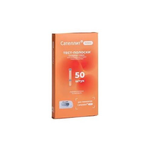 Сателлит плюс тест-полоска №50