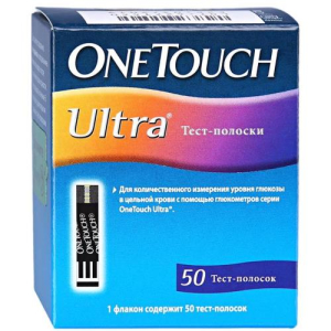 Уан тач ультра тест-полоска №50