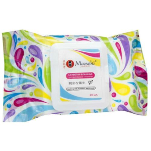 Манеки салфетки влажн. д/интим.гигиены календула + бархат амурск. №20 [maneki]