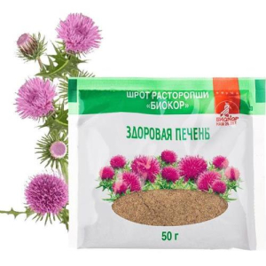Биокор шрот 50г расторопши