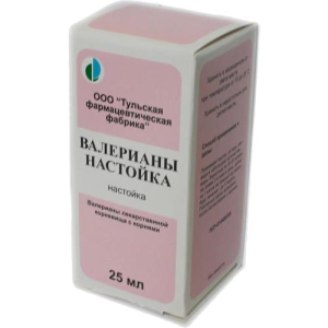 Валерианы настойка 25мл