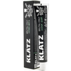 Клатц брутал онли зубная паста 75мл супер мята