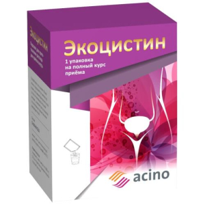 Экоцистин порошок для приготовления раствора для приема внутрь 3000мг №20 бад