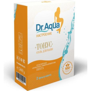 Доктор аква ароматная соль д/ванн морская пихта 500г. №2 пак.