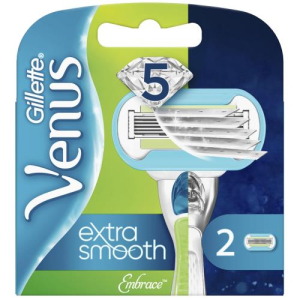 Жиллет венус эмбрейс кассеты сменные для бритья №2 extra smooth жен.