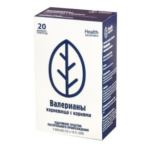 Валерианы корневища и корни порошок 1.5г №20