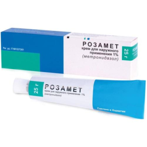 Розамет крем для наружного применения 1% 25г