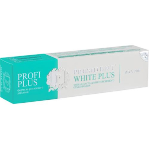 Президент профи плюс зубная паста 30мл уайт плюс