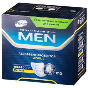 Тена мен прокладки (вкладыши)  №10 уровень 2 медиум