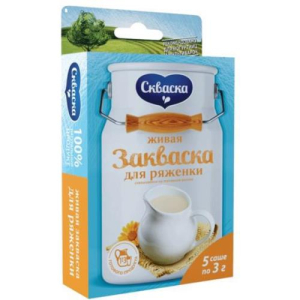 Скваска закваска д/пригот. ряженки 3г.n5