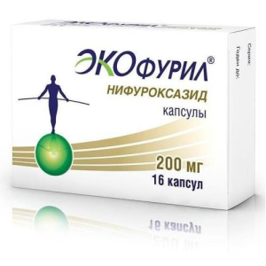 Экофурил капсулы 200мг №16
