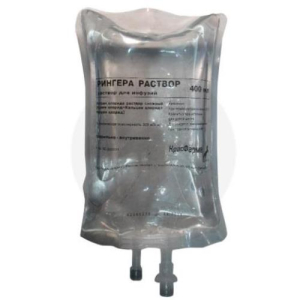 Рингера раствор раствор для инфузий 400мл №1 контейнер