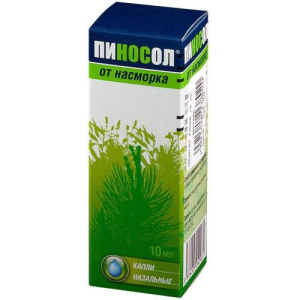 Пиносол капли назальные 10мл