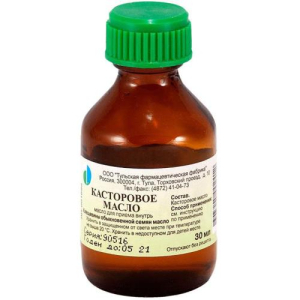 Касторовое масло для приема внутрь 30мл