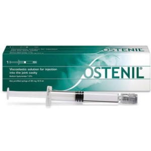 Остенил имплантат для внутрисуставного введения 20мг/ 2мл вязкоупругий
