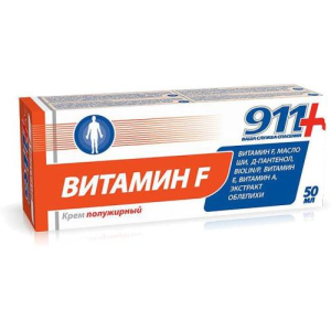 911 ваша служба спасения крем для тела 50мл витамин ф полужирный