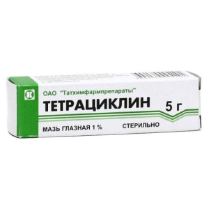 Тетрациклин мазь глазная 1% 5г