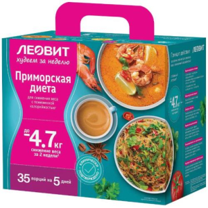 Леовит худеем за неделю программа питания приморская диета