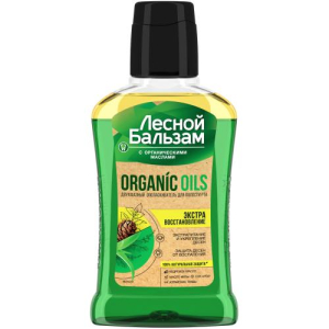 Лесной бальзам ополаск для полости рта 250мл двухфаз органич масла+алоэ экстра восстан