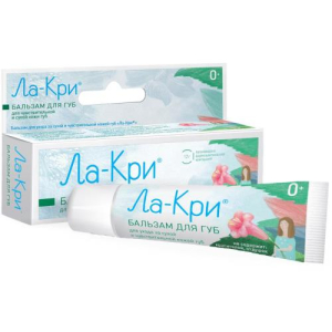 Ла-кри бальзам для губ 12г д/сух. чувств. кожи
