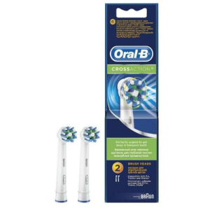 Орал би насадка для электрической зубной щетки №2 смен. crossaction e850-2