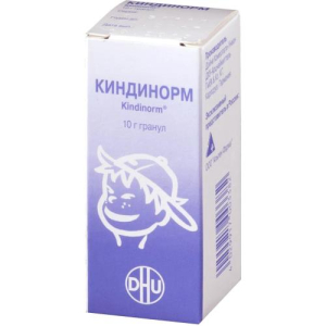 Киндинорм гранулы гомеопатические 10г 