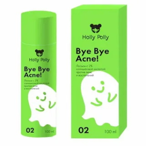 Холли полли лосьон 100мл с салициловой кислотой против акне для проблемной кожи