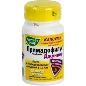 Примадофилус джуниор капсулы №90